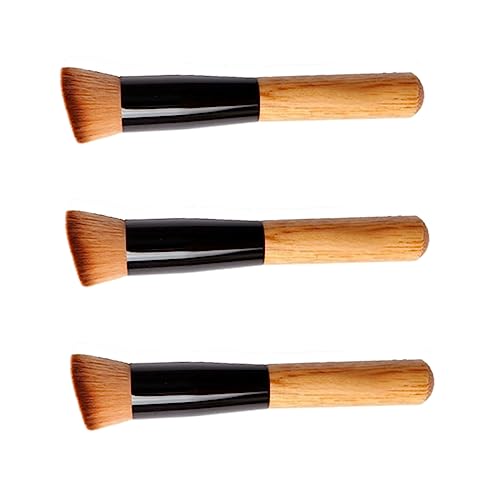 KAILIKETIY 3stücke Puderpinsel Für Make-up Liedschattenpinsel Kosmetik Pinsel Lidschatten Loser Puder Make-up-pinsel Für Damen Kosmetikpinsel-tool von KAILIKETIY