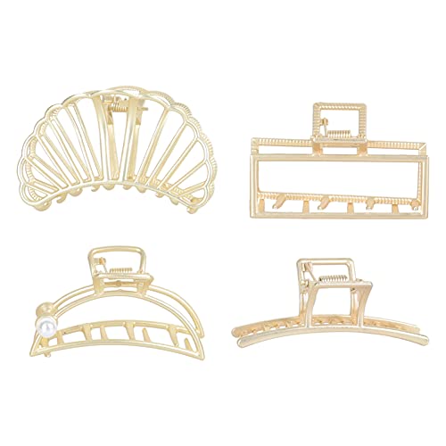 KAILIKETIY 4er-set Haarspangen Für Damen Metall-haarnadel Haarschonend Für Dutts Und Frisuren Golden KAILIKETIY 4er-set Haarspangen Für Damen Metall-haarnadel Haarschonend Für Dutts Und Frisuren Golden von KAILIKETIY