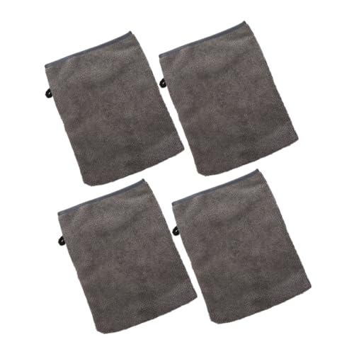 KAILIKETIY 4 Stück Waschhandschuhe für Gesichtsreinigung Wiederverwendbare Abschminkhandschuhe aus Mikrofaser für Sanfte Makeup Entfernung für Empfindliche Haut Praktisch für Zuhause und von KAILIKETIY