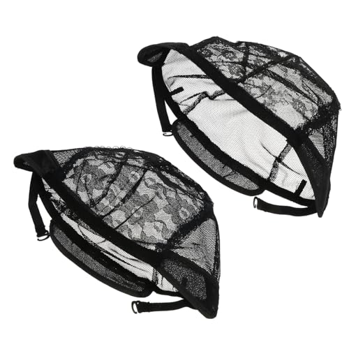 KAILIKETIY 4stücke Elastische Perückennetze Atmungsaktive Mesh-kappen Für Damen Und Herren Für Verschiedene Haarstile Leicht Und Waschbar Eine Passt Meisten von KAILIKETIY