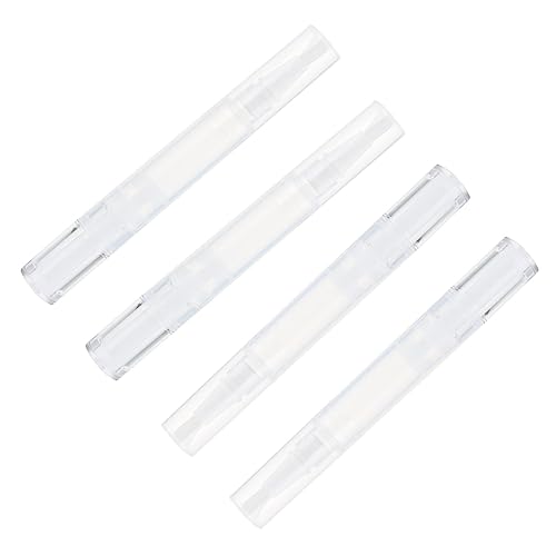 KAILIKETIY 4stücke Verdrehen Lip Öl Rohre Lip Gloss Leere Stifte Concealer Tuben Für Lipgloss Ätherisches Öl Nagellack Leckage von KAILIKETIY