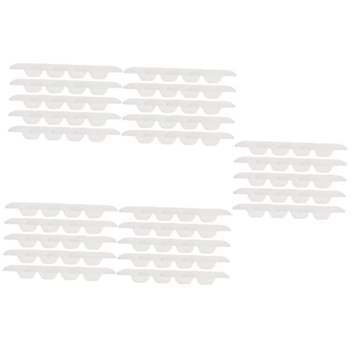 KAILIKETIY 100stücke Selbstklebende Schweißabsorptions-pads Für Hemdkragen Unsichtbare Atmungsaktive Aufkleber Für Männer Und Frauen Zum Schutz Vor Schweißflecken Und Verschmutzung von KAILIKETIY