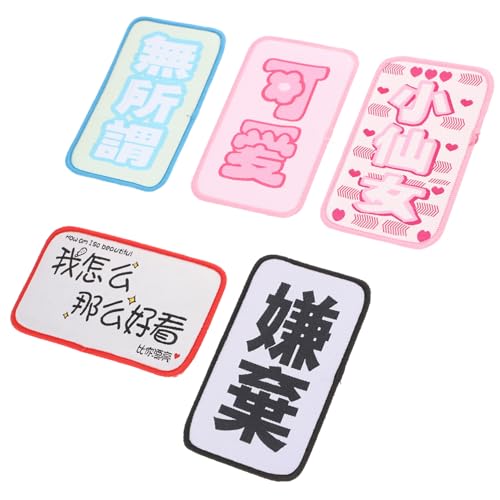 KAILIKETIY 5stücke Haarpolster Haar Bang Paste Haar Fringe Aufkleber Patch Clip Zufällige Stil von KAILIKETIY