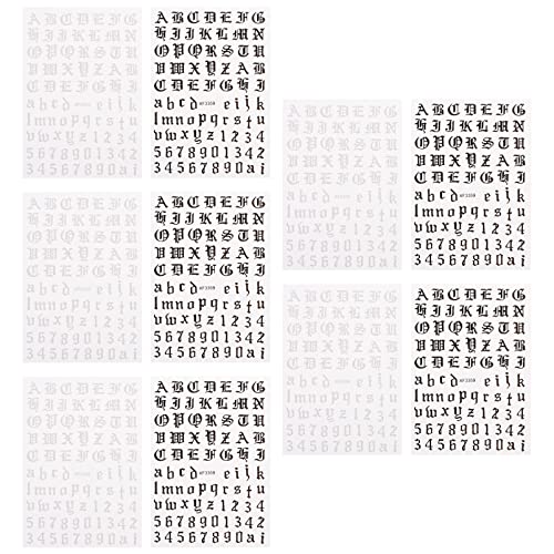 KAILIKETIY 5sätze Kreative Nagel Aufkleber Chic Diy Maniküre Geometrische Muster Aufkleber Aus Hochwertigem Pvc-material Für Tanzpartys Geburtstagsfeiern Barpartys von KAILIKETIY