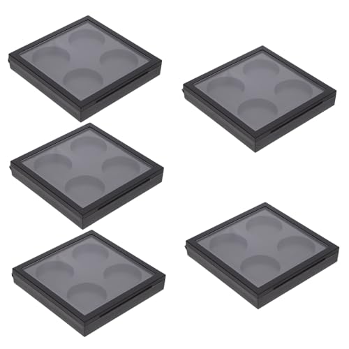 KAILIKETIY 5stücke Lidschattenetuis Mit Magnetschnalle Leere Augenkosmetikteller Aufbewahrungsplatten Für Lidschatten Lidschattenhalter Boxen Für Tägliche Make-up-Organisation von KAILIKETIY