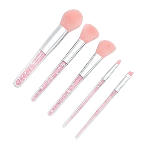 KAILIKETIY 5stücke Teiliges Make-up Pinselset Mit Transparenter Griff Grundierung Puder Und Augenbrauen Hochwertige Pinsel Für Frauen Für Täglichen Und Professionellen Gebrauch von KAILIKETIY