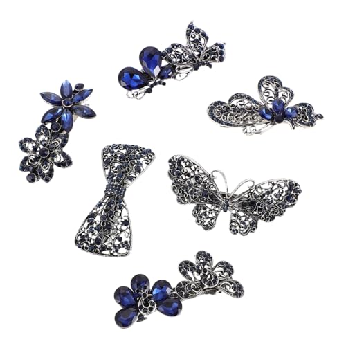 KAILIKETIY 6 Stück Haarspangen Aus Legierung Elegante Haarspangen Für Damen Für Party Und Alltag KAILIKETIY 6 Stück Haarspangen Aus Legierung Elegante Haarspangen Für Damen Für Party Und Alltag von KAILIKETIY