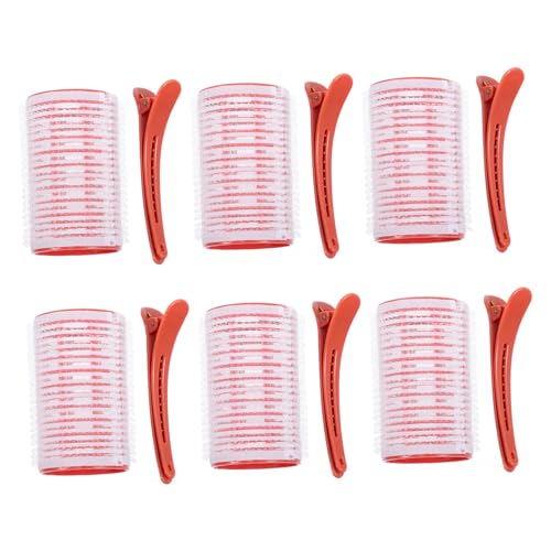 KAILIKETIY 6stücke Lockenwickler Lockenwickler Selbst Grip Haare Curler Haarformungsklammern Für Frauen Frisurklammern von KAILIKETIY