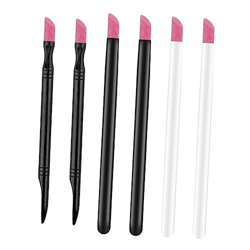 KAILIKETIY 6stücke Nagelgravurstift Mit Abs-material Für Effektives Entfernen Von Nagelhaut Und Abgestorbener Haut Praktisch Für Schieben Und Reinigen Für Frauen Und Männer von KAILIKETIY
