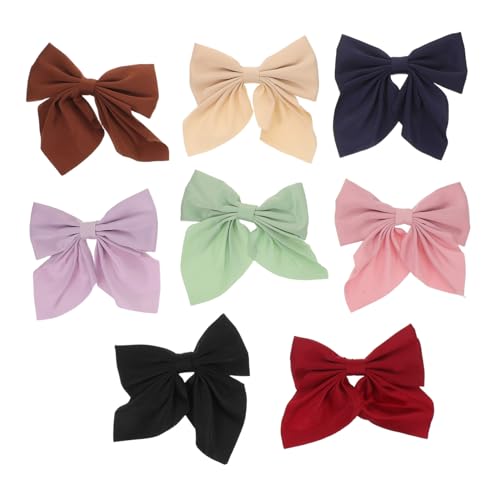 KAILIKETIY 8 Stück Kleine Haarschleifen Für Frauen Und Mädchen Schleifen Für Das Haar Schleifenknoten Clip Schleife Entenschnabel Haarspangen Japanische Haar Accessoires Schleifen Für von KAILIKETIY