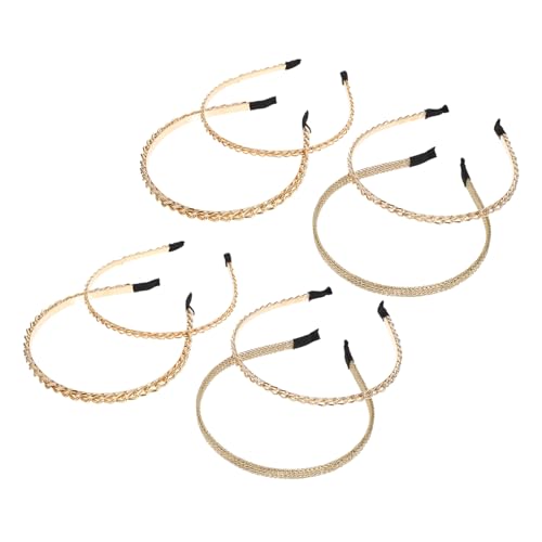 KAILIKETIY 8stücke Teiliges Damen-ketten-stirnband Aus Metalllegierung Dekorative Haarreifen Für Partys Hochzeiten Und Besondere Anlässe Elastisch Und Komfortabel Zu Tragen KAILIKETIY 8stücke Teiliges Damen-ketten-stirnband Aus Metalllegierung Dekorative Haarreifen Für Partys Hochzeiten Und Besondere Anlässe Elastisch Und Komfortabel Zu Tragen von KAILIKETIY