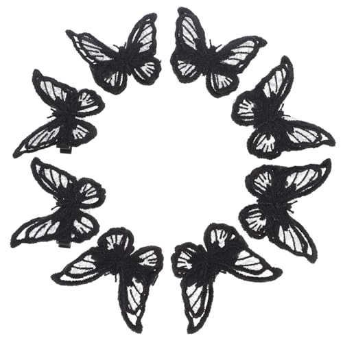 KAILIKETIY 8stücke Schmetterlings Spitze Haarnadeln Haar Clip Barrettes Mädchen Kopfschmuck Für Party Hochzeit Geburtstag von KAILIKETIY