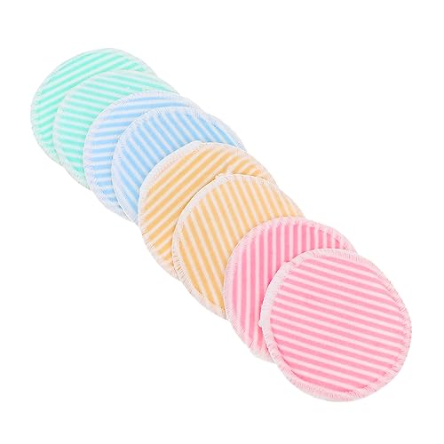 KAILIKETIY 8stücke Waschbare Make-up Entferner Puff Pads Aus Bambusfasern Für Gesichtsreinigung Wiederverwendbar Für Tägliche Pflege Und Schönheitsbedarf von KAILIKETIY