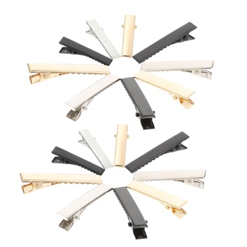 KAILIKETIY 90Stücke Metall Alligator Haarklammern für Damen und Kleine DIY Haarspangen für Friseurbedarf und Haarschmuckgestaltung von KAILIKETIY