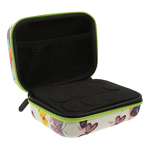 KAILIKETIY Ätherischer Ölbeutel Tragbarer Aufbewahrungstasche für Flaschen Perfekter Reiseorganizer für Ätherische Öle und Kosmetik für Damen mit Großem Stauraum und Praktischer KAILIKETIY Ätherischer Ölbeutel Tragbarer Aufbewahrungstasche für Flaschen Perfekter Reiseorganizer für Ätherische Öle und Kosmetik für Damen mit Großem Stauraum und Praktischer von KAILIKETIY