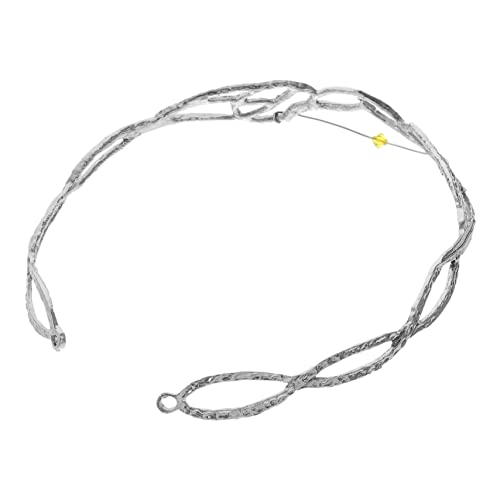 KAILIKETIY Brautstirnband Tiara aus Hochwertigem Material Silbernes Haarband für Hochzeiten Abschlussbälle und Partys Exquisites Design Leicht Tragbar für Besondere Anlässe KAILIKETIY Brautstirnband Tiara aus Hochwertigem Material Silbernes Haarband für Hochzeiten Abschlussbälle und Partys Exquisites Design Leicht Tragbar für Besondere Anlässe von KAILIKETIY