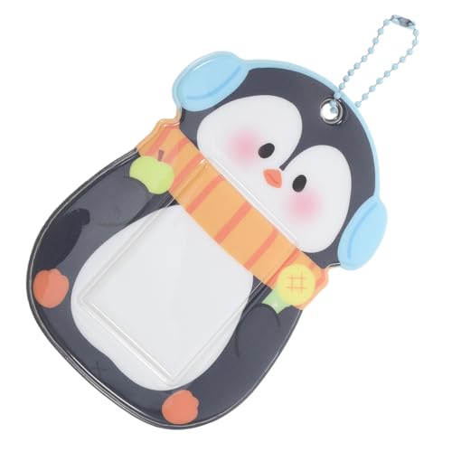 KAILIKETIY Cute PVC Karton Tier Id Kartenhalter Schlüsselanhänger Für Fotokarten Album Und Schutz Für Schüler Und Frauen Für Täglichen Gebrauch von KAILIKETIY