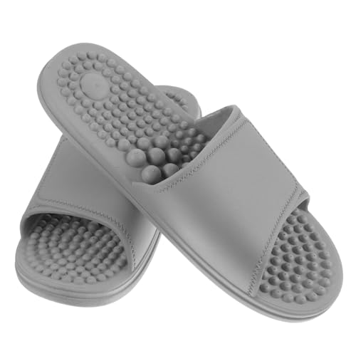 KAILIKETIY Fußtherapie Hausschuhe mit Dicker Sohle Massageeffekt für Damen und Herren Atmungsaktive Slipper zur Fußpflege Xl Schmerzlindernd und Ermüdungsfrei für Zuhause von KAILIKETIY