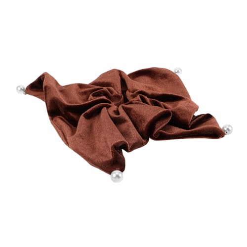 KAILIKETIY Große Samt-haargummis Für Damen Jumbo-haargummis Für Dickes Haar Mit Eleganter Perlenverzierung Stilvolle Haaraccessoires Für Lässige Und Formelle Anlässe von KAILIKETIY