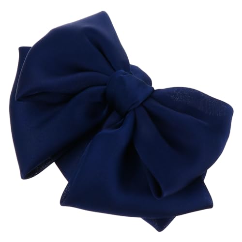 KAILIKETIY Große Schleifen Haarspange Haarnetz Damen Haarschmuck Elegant Schleifen Haarnetz für Büro Party Damen Haarschleife Haarschmuck für Professionelle Frauen von KAILIKETIY