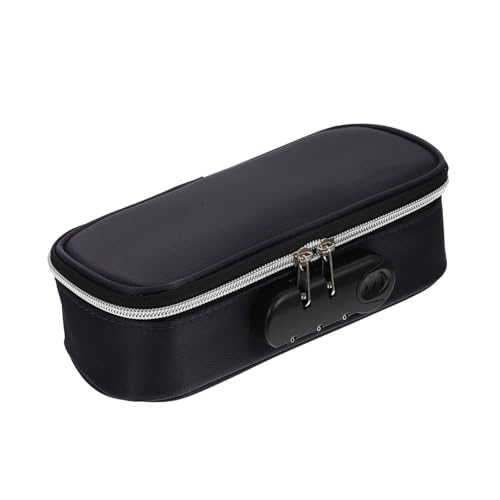 KAILIKETIY Große Stifttasche mit Codeschloss Tragbare Schreibwarentasche für Studenten aus Hochwertigem Oxford Staubschutz und Optimale Organisation Stilvolles Design von KAILIKETIY