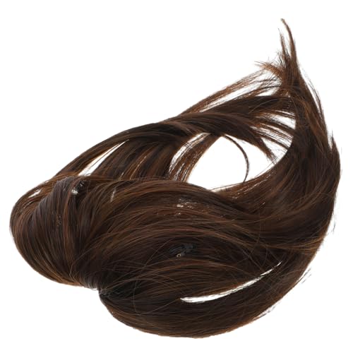 KAILIKETIY Haarteil für Damen Clip Topper für Dünner Werdendes Haar Natürlicher Wiglet aus Synthetischem Material zum Abdecken von Grauem Haar Leicht und Bequem von KAILIKETIY