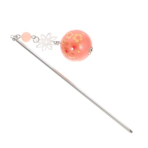 KAILIKETIY Japanische Haarnadeln Im Stil Mit Kirschblüten Haarstäbchen Für Lange Haare Haargabel Haar-accessoires Für Frauen Und Mädchen von KAILIKETIY