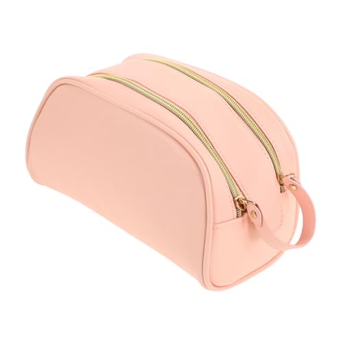 KAILIKETIY Kosmetiktasche Damen Make Up für Reisen Reißverschluss Kosmetiktasche Pastellfarben Großer Make Up Organizer für Schule Zuhause und Geschäftsreisen von KAILIKETIY