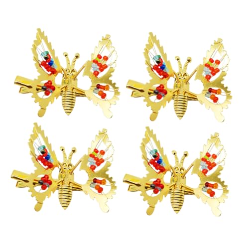 KAILIKETIY Kreative Schmetterlings haarnadeln Metall Frühling Haarklammern für Mädchen Langlebige Bewegliche Haarspangen mit Einzigartigem Design Stilvolles Haarschmuck zubehör von KAILIKETIY