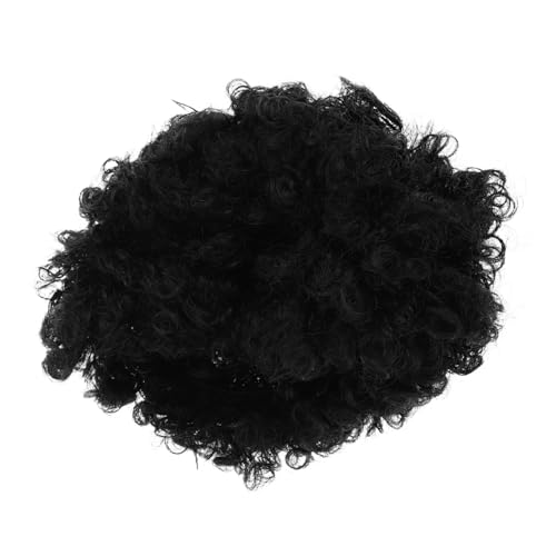 KAILIKETIY Kurze Afro Perücke für Damen und Herren Stylische Lockenperücke aus Synthetischem Haar für Partys Sportveranstaltungen und Besondere Anlässe von KAILIKETIY
