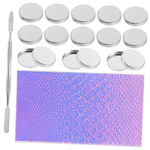 KAILIKETIY Leere Lidschattenpalette Mit Spiegel Kosmetiktablett Für Make-up Wiederverwendbar Tragbar Für Unterwegs Lidschattenbehälter Für Diy Lidschatten von KAILIKETIY
