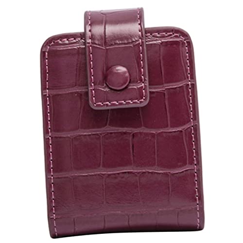 KAILIKETIY Kosmetikbeutel Mit Spiegel Für Damen Mini-lippenstiftetui Aufbewahrungstasche Lippenstiftbeutel Für Handtasche Kleine Make-up-Tasche von KAILIKETIY