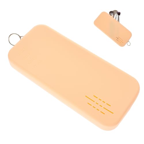 KAILIKETIY Makeup Pouch Damen Reise Kosmetiktasche Aus Silikon Praktische Aufbewahrung Für Make-up Pinsel Und Lippenstifte Für Unterwegs Und Outdoor-aktivitäten von KAILIKETIY