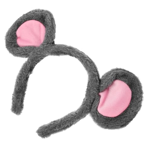 KAILIKETIY Maus Stirnband Dicke Stirnbänder Tierohr Stirnband Mausohren Kostüm Geburtstag Blau Party Bezaubernde Rolle von KAILIKETIY