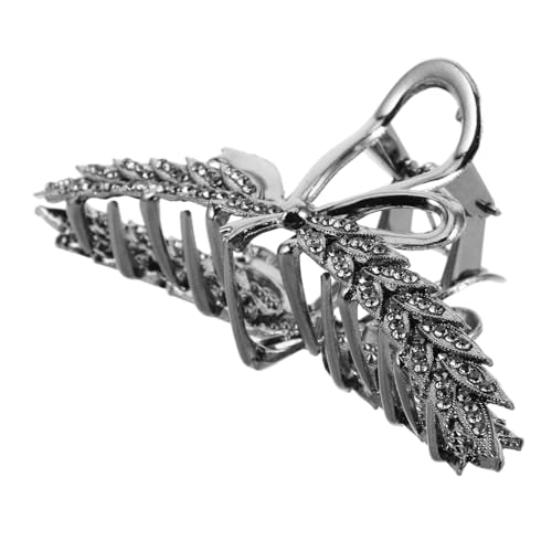 KAILIKETIY Kleine Metallene Haarklammer Für Frauen Stylische Haarspange Mit Strassverzierung Dekoratives Haar-accessoire Sicherer Halt Für Verschiedene Anlässe von KAILIKETIY