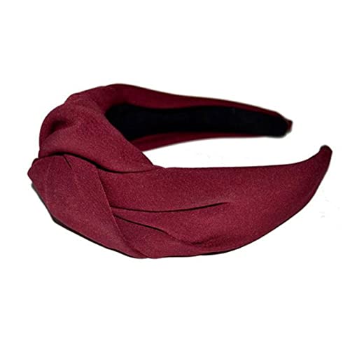 KAILIKETIY Damen Haarband Aus Weites Elegantes Haaraccessoire in Rot Für Modisches Styling Für Besondere Anlässe Oder Alltag von KAILIKETIY