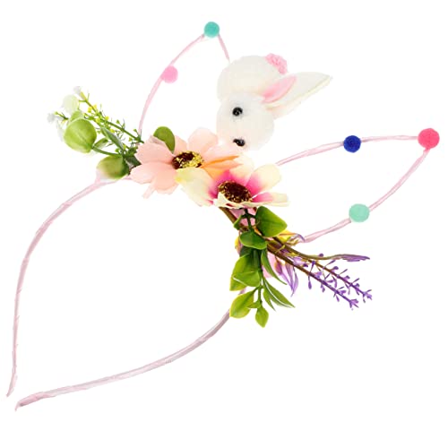 KAILIKETIY Ohr-stirnband Mit Hasenohren Stirnband Mit Frohe Ostern Party-kopfbedeckung Für Frauen von KAILIKETIY