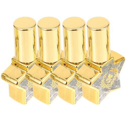 KAILIKETIY Parfümflaschen Im Retro-stil 4 Stück 8 Ml Nachfüllbar Parfümzerstäuberflaschen Spray Für Frauen KAILIKETIY Parfümflaschen Im Retro-stil 4 Stück 8 Ml Nachfüllbar Parfümzerstäuberflaschen Spray Für Frauen von KAILIKETIY