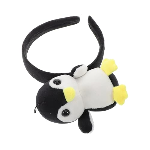 KAILIKETIY Pinguin-plüsch Haarband Für Erwachsene Witziges Kostümzubehör Bequemer Haarschmuck Für Partys Fotoautomaten Und Cosplay-dress-up Requisiten von KAILIKETIY