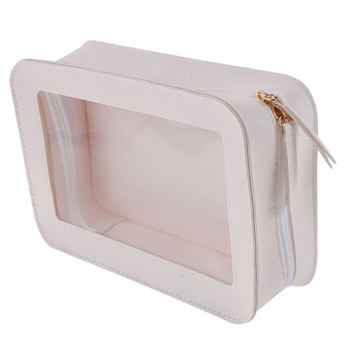 KAILIKETIY Reise Make up Tasche Transparente Kosmetiktasche Aus PVC Tragbare Kulturbeutel Für Damen Für Reisen Flugzeug Und Badezimmer von KAILIKETIY