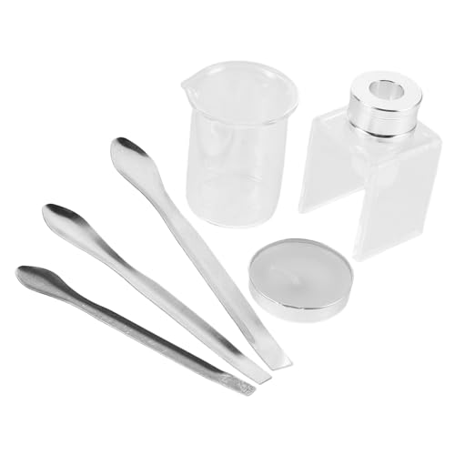 KAILIKETIY Selbstgemacht Lippenstift Satz für Mädchen Lippenstift Reparaturwerkzeug Silikonform Messbecher und Löffel Tragbar für Reisen von KAILIKETIY