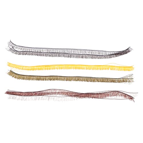 KAILIKETIY Selbstgemacht Puppenwimpern 20 Stück Handgefertigte Wimpern für Puppen Zubehör Einfache Anwendung Wiederverwendbar Verschiedene Farben für Kinder Selbstgemacht Puppen von KAILIKETIY