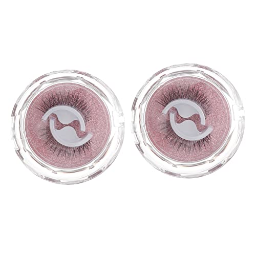 KAILIKETIY 2paare Selbstklebende Wimpern Für Frauen Wiederverwendbar Leicht Flexibel Wimpernverlängerung Für Make-up Und Täglichen Gebrauch von KAILIKETIY