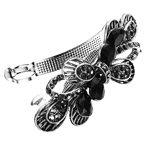 KAILIKETIY Jeweled Barrette Wasserfall-haarschmuck Mit Glitzer-rhinestones Elegante Haarspange Für Frauen Hochzeits Und Festtags-accessoire Für Dickes Haar von KAILIKETIY