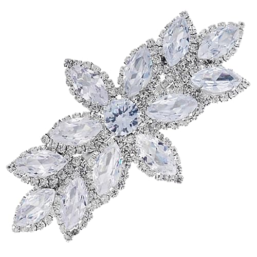 KAILIKETIY Rhinestone Haarschmuck Wasserstein-haarspange Eleganter Haarklammer Mit Kristallen Für Damen Vielseitig Einsetzbar Für Hochzeit Partys Und Alltag Modisches Accessoire Für Verschied von KAILIKETIY
