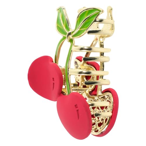 KAILIKETIY Süße Kirschförmige Haarklammer aus Langlebigem Material Multifunktionale Haarspange für Hochsteckfrisuren und Hohe Starker für Damen und Mädchen Modisches Haaraccessoire von KAILIKETIY