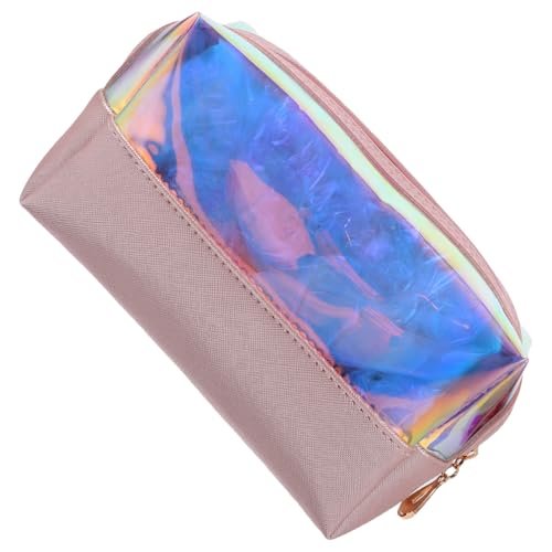 KAILIKETIY TPU Kosmetiktasche mit Holografischem Effekt Schminktasche für Reisen Wasserdichtes Make up Organizer Täschchen mit Reißverschluss Leicht und Geräumig für Lippenstift und von KAILIKETIY