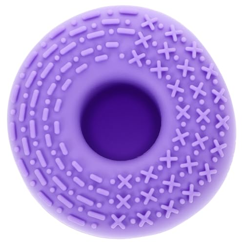 KAILIKETIY Makeup Pinsel Reinigungsmatte Donut-form Organizer Für Kosmetikpinsel Pinsel-trockner Praktischer Aufbewahrungslösungen Für Schminktisch Und Bad Für Make-up-anwendungen von KAILIKETIY