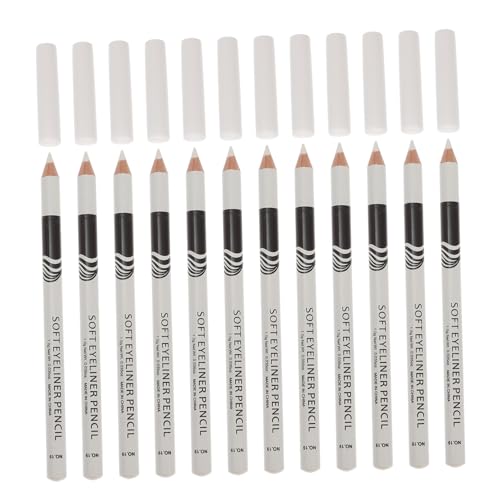 KAILIKETIY Kajalstift Weiß - 12 Stück Make-up-eyeliner-stifte Eyeliner-tool Für Augen Lippen Hervorheben von KAILIKETIY
