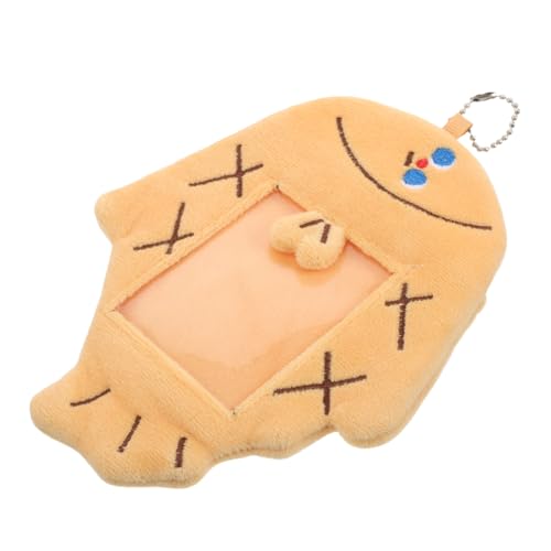 KAILIKETIY Wiederverwendbarer Id Halter Kreative Plüschhülle mit Niedlichem Anhänger Kawaii Id Kartenorganisator Multifunktionale Karten Schutzhülle für Fans von KAILIKETIY